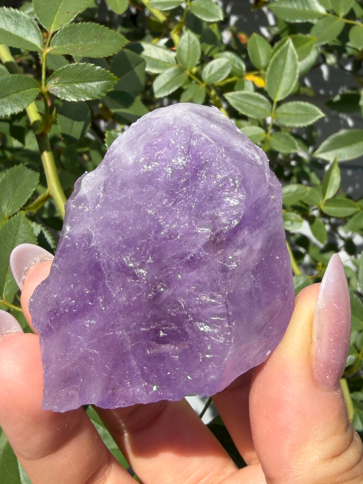 Wholesale Lot 2 Lbs Natural Lavender Amethyst Rough Crystal