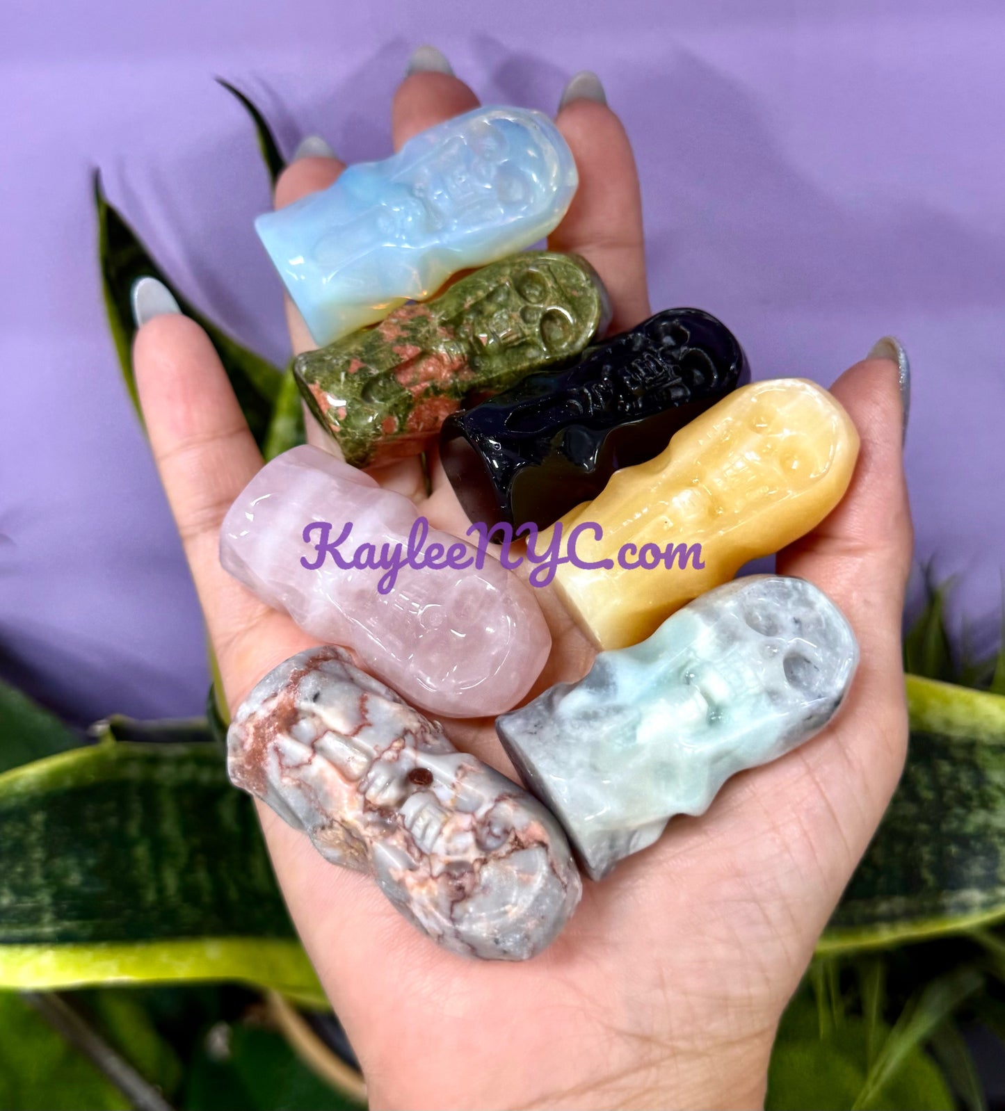 11 PCs 5 cm Mix Crystal Grim Reaper Crystals Healing Energy