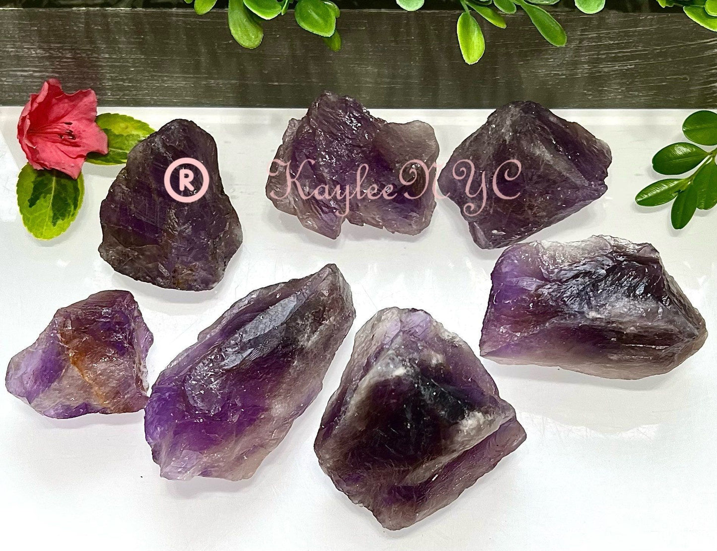 Wholesale Lot 2 Lbs Natural Raw Amethyst Crystal Nice Quality