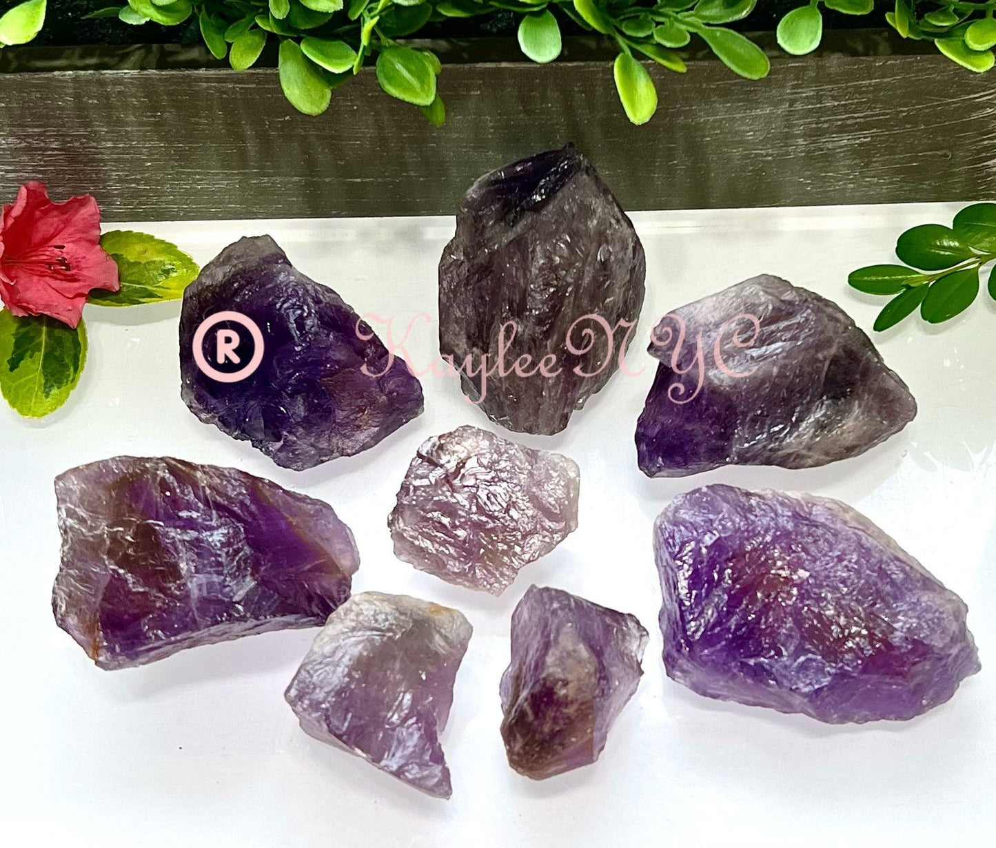 Wholesale Lot 2 Lbs Natural Raw Amethyst Crystal Nice Quality