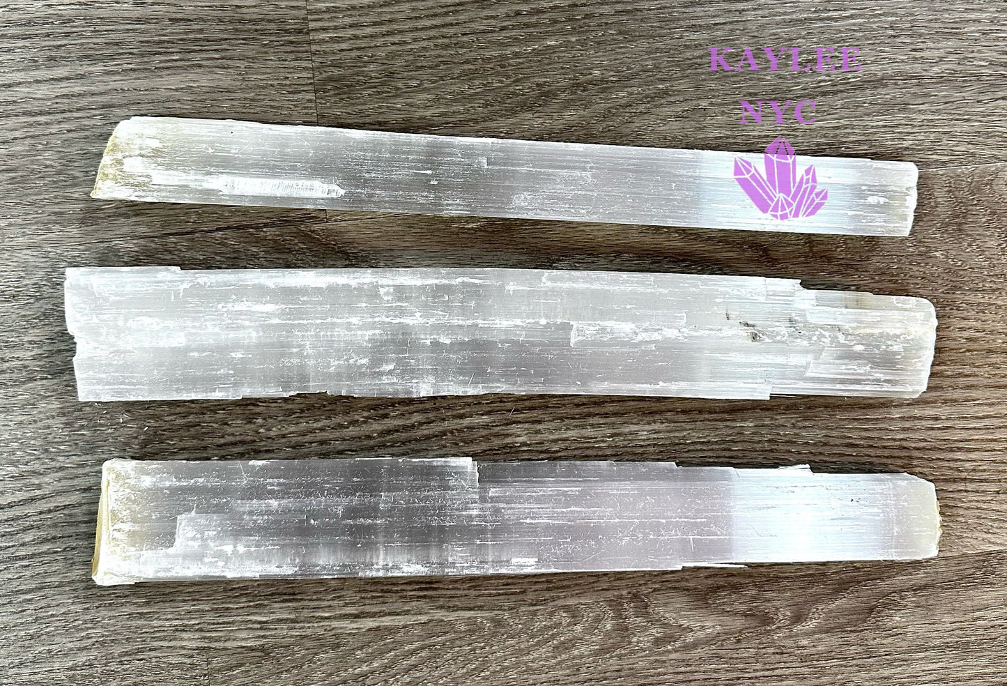 Wholesale Lot 3 pcs Natural Selenite Crystal Raw Nice Quality