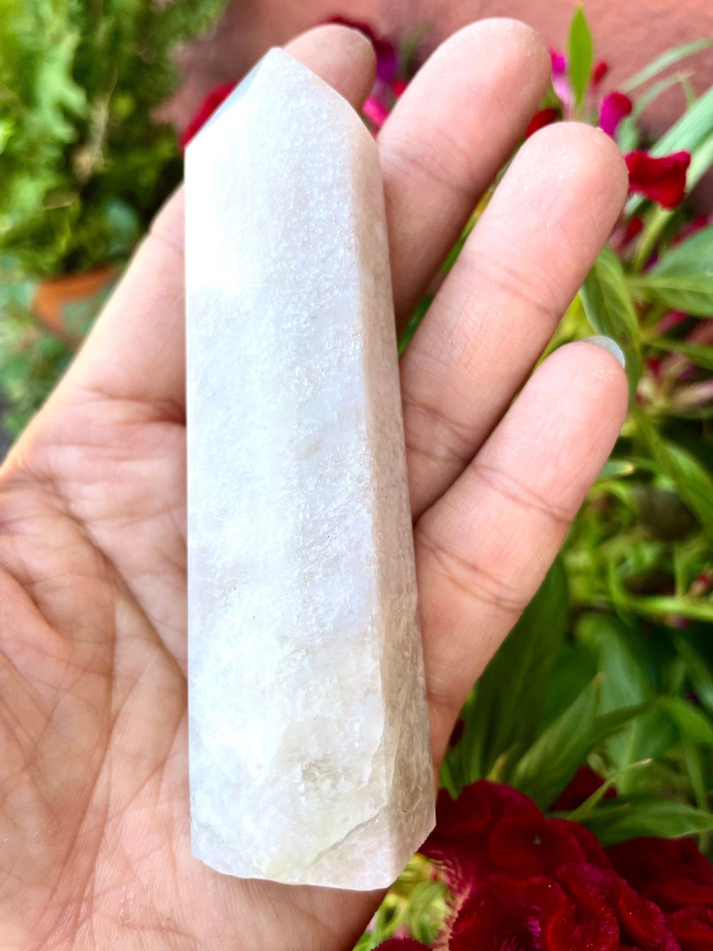 Wholesale Lot 1 lb Natural Moonstone Tower Obelisk Point Wand Crystal Energy Healing