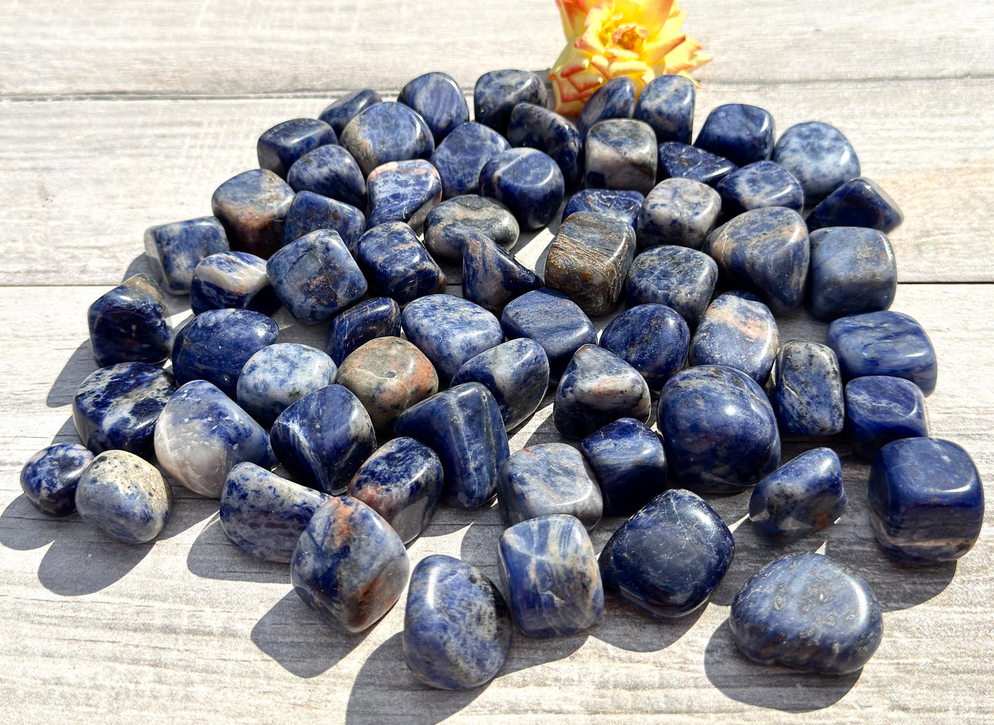 2 lbs Natural Sodalite Tumble Crystal Healing Energy