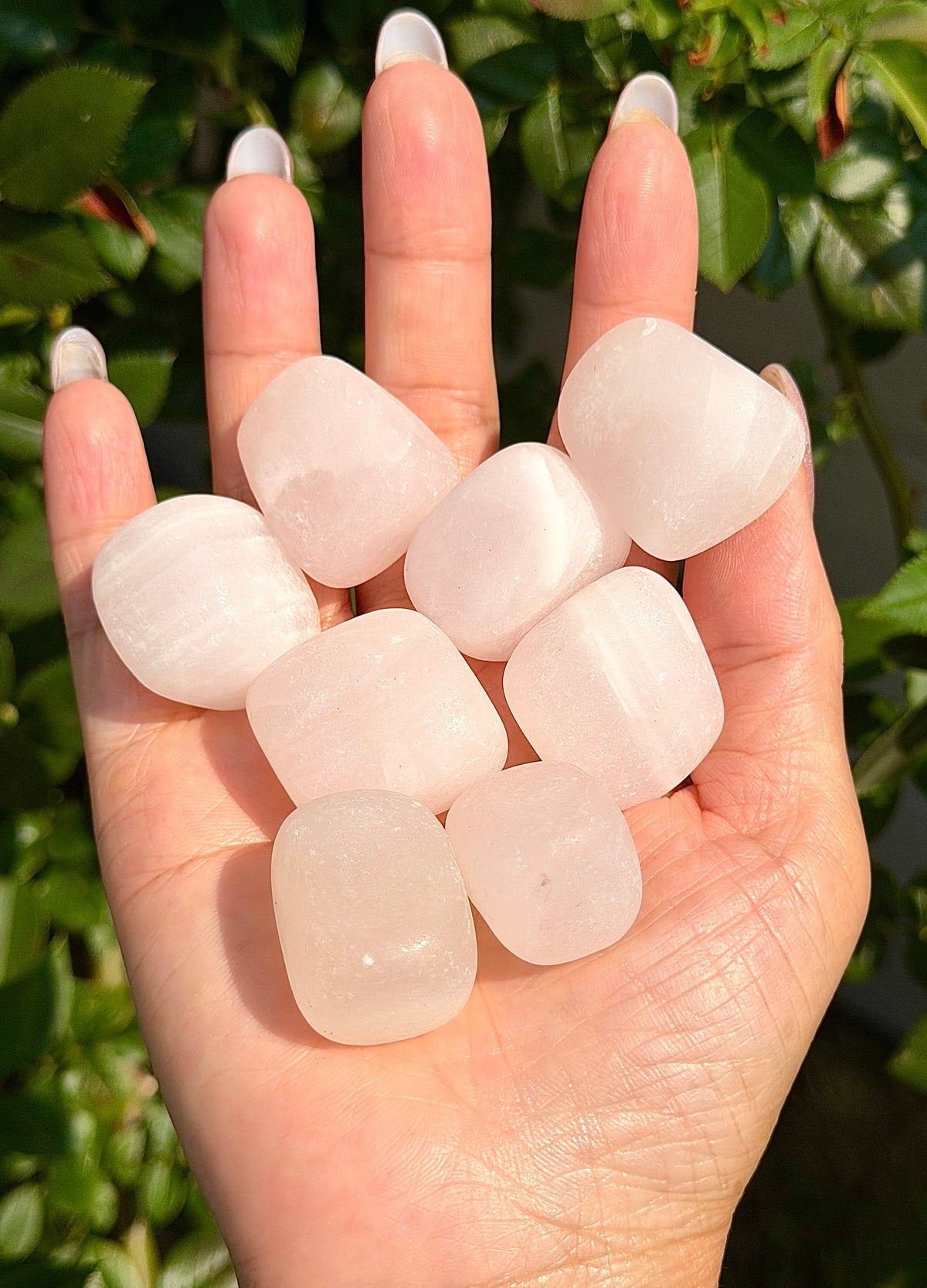 Wholesale Lot 2 lbs Natural Mangano Calcite Tumble Crystal Healing Energy
