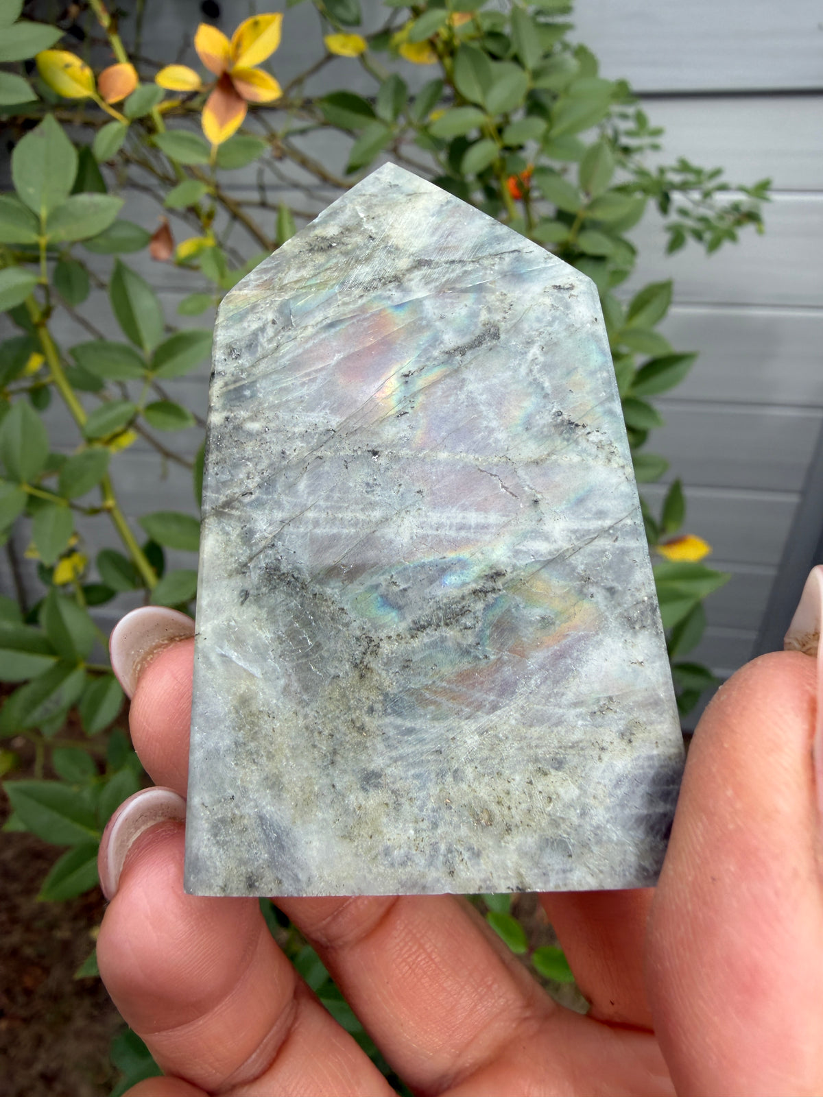 Wholesale Lot 2 lbs Natural Sunset Labradorite obelisk Tower Point Crystal Healing Energy