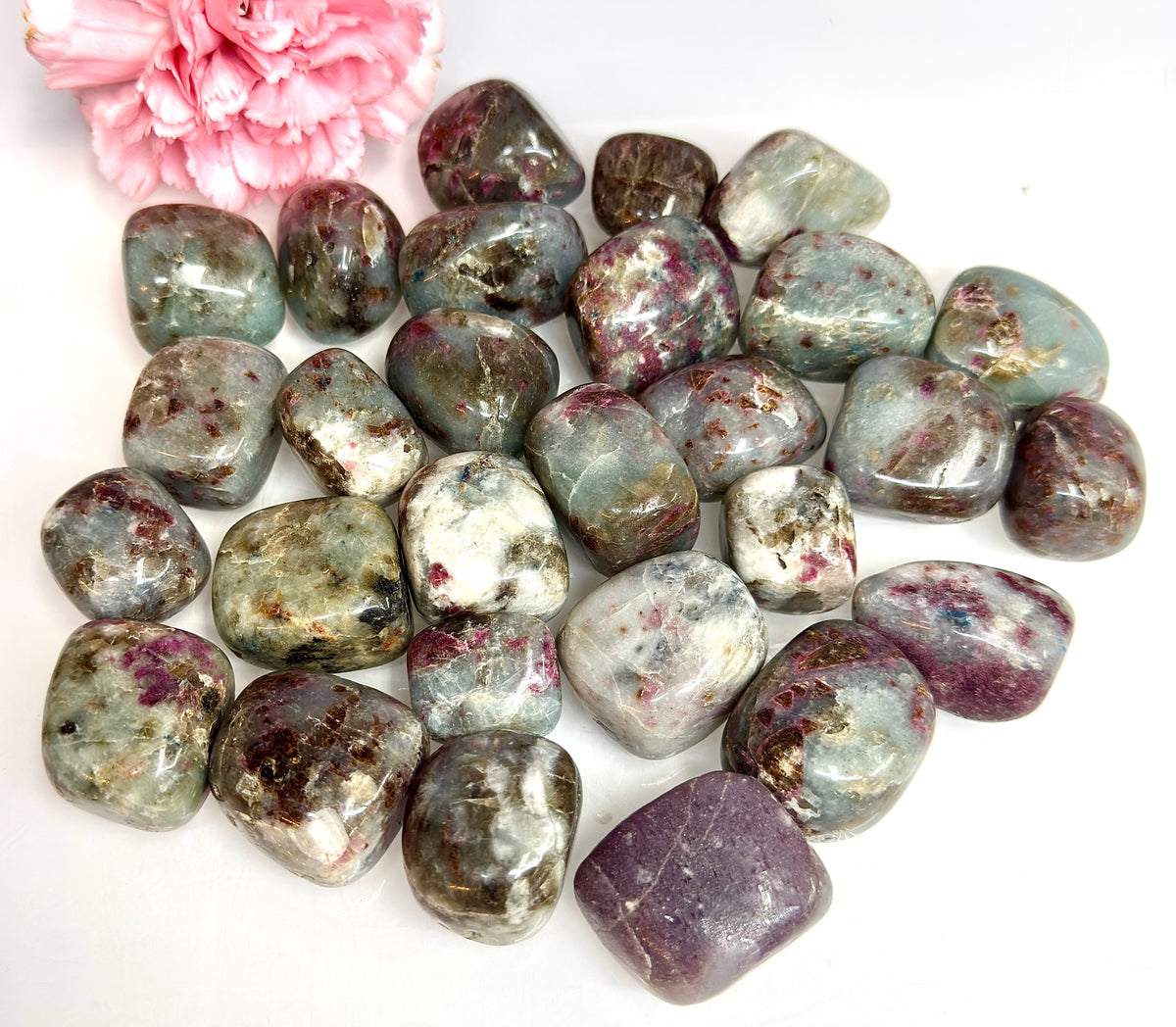 Wholesale Lot 2 lbs Natural Unicorn Stone Tumble Crystal Healing Energy