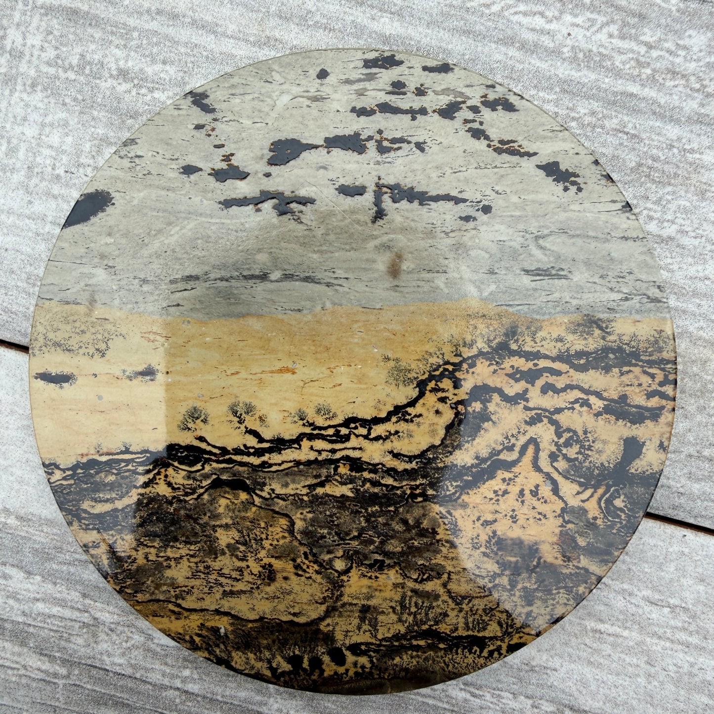 Wholesale Lot 4 pcs Natural Picture Jasper Slab with stand Crystal Healing Energy