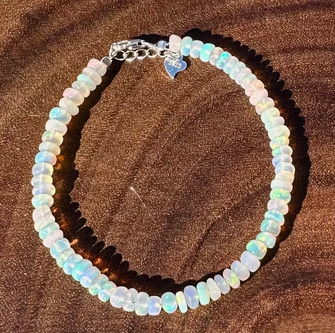 Wholesale 3PCs Ethiopian Natural Crystal Stretch Bracelet