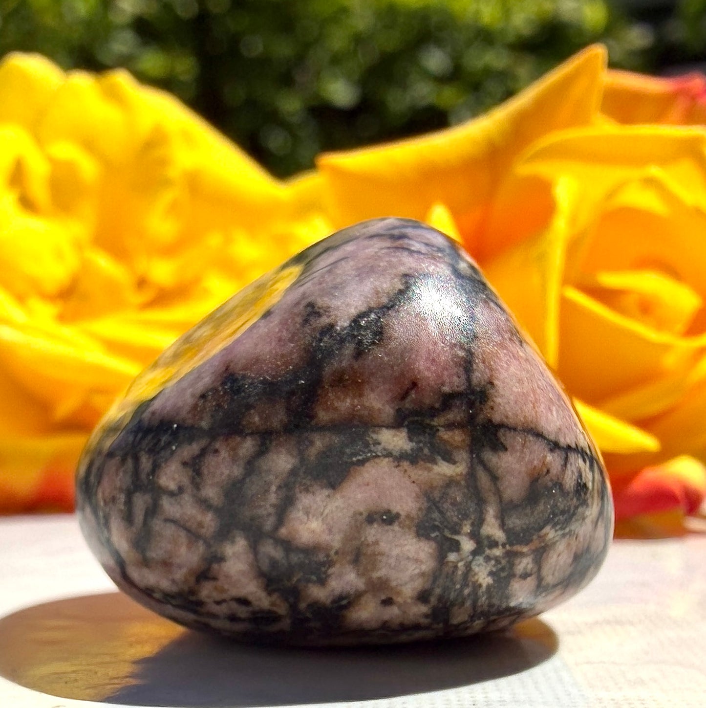 Wholesale Lot 2 Lbs Natural Rhodonite Tumble Healing Energy