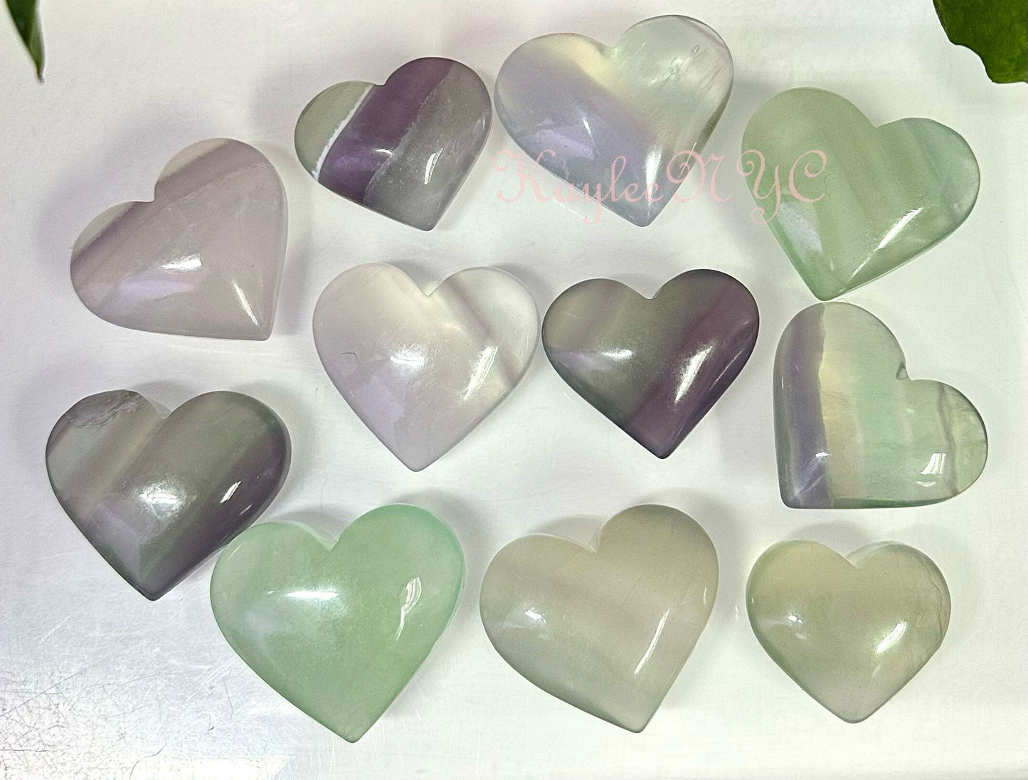 Wholesale Lot 2 lbs Natural Yttrium Fluorite Crystal Heart Healing Energy