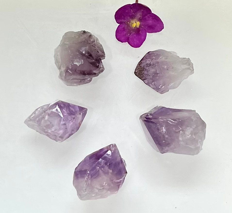 Wholesale Lot 1 box Natural Amethyst Root  Rough point Crystal Nice Quality Healing Energy