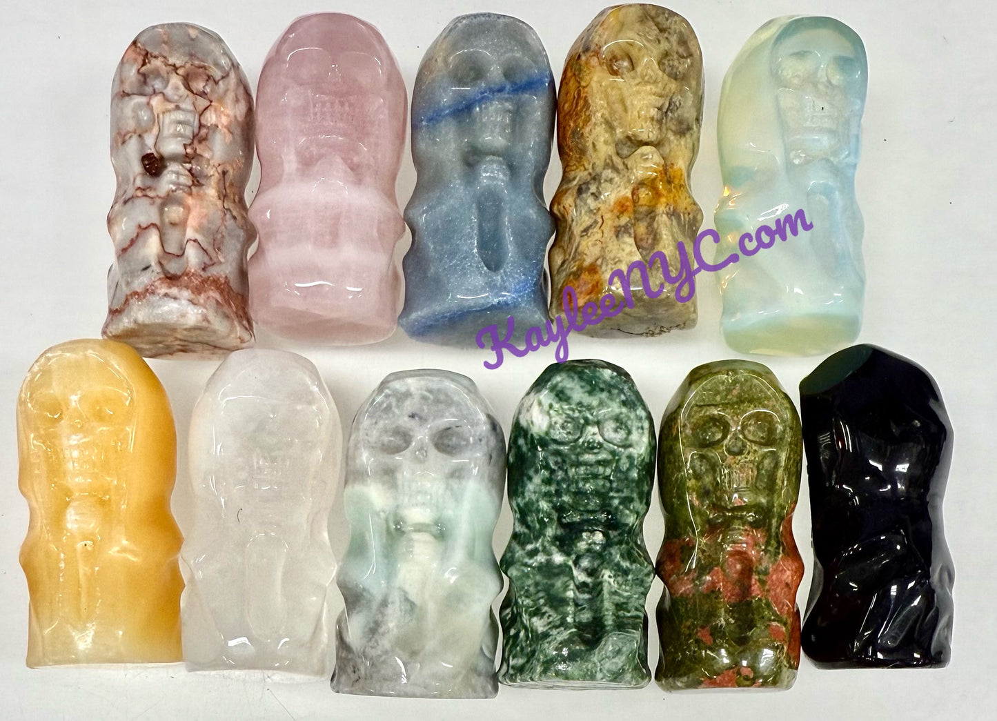 11 PCs 5 cm Mix Crystal Grim Reaper Crystals Healing Energy
