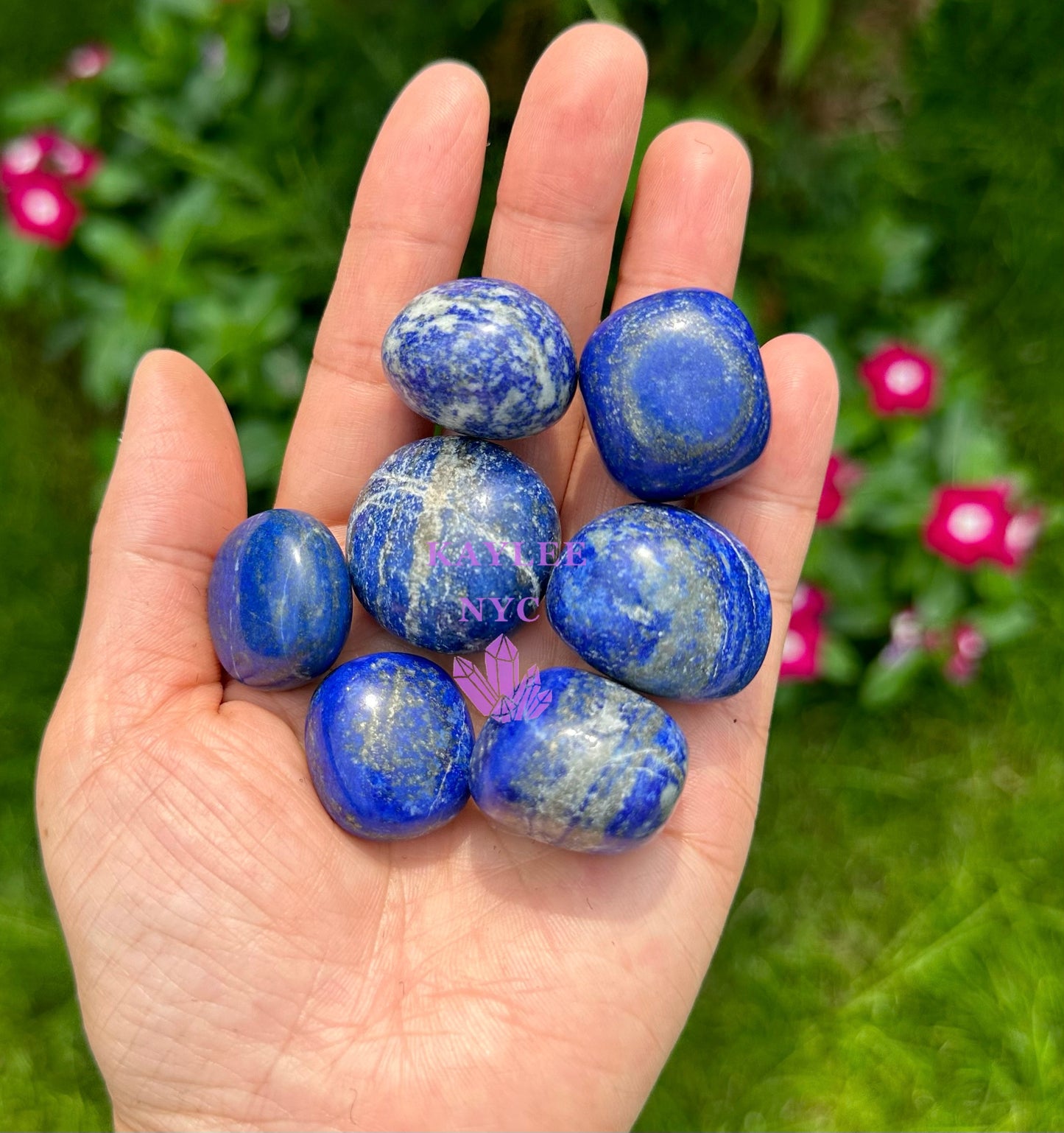 2 lbs Natural Lapis Lazuli Tumble