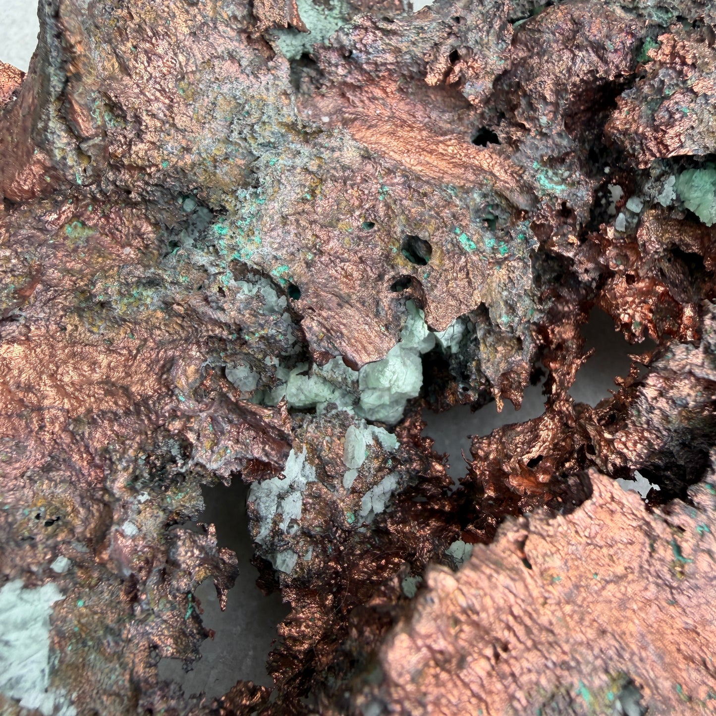 2 lbs Natural Copper Matrix Specimen Rough Crystal