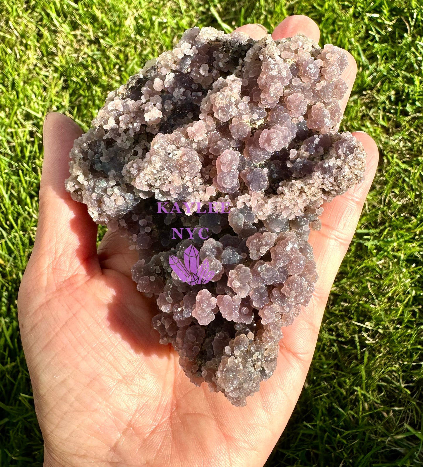 Wholesale Lot 3 lb Natural Grape Agate Raw Crystal