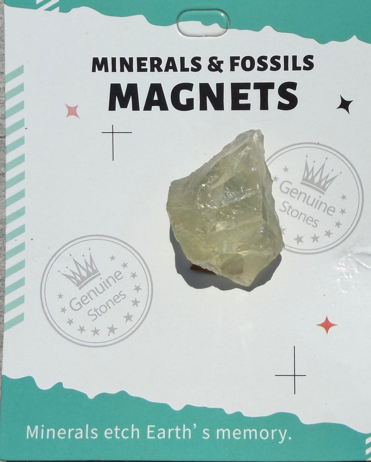 Wholesale Lot 12 pcs Mixed Natural Rough Crystal Magnet