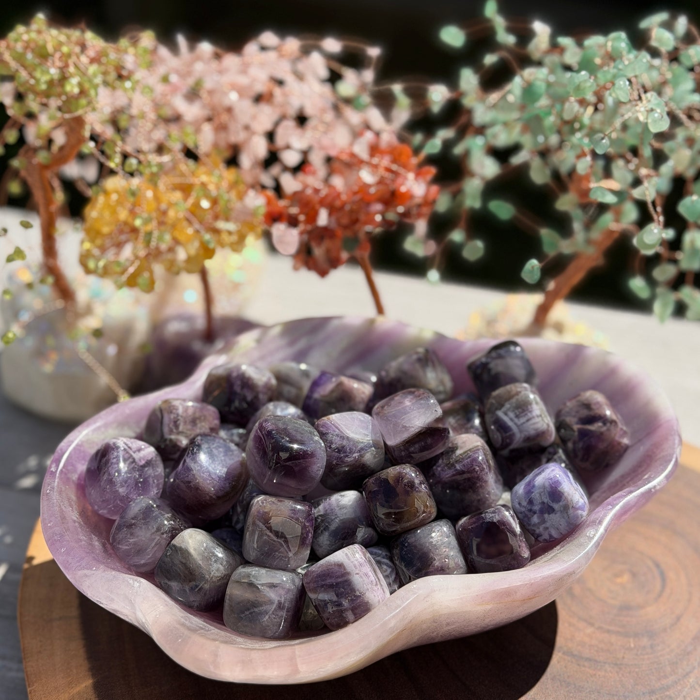 2 lbs Natural Amethyst Cube Crystal Healing Energy