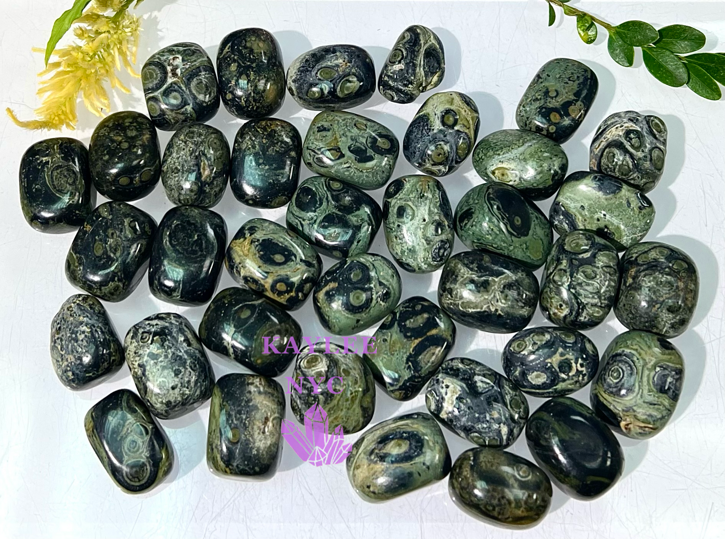 2 lbs Natural Kambaba Jasper Tumble