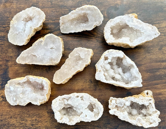 3 lbs Natural Moroccan Druzy Quartz Geode