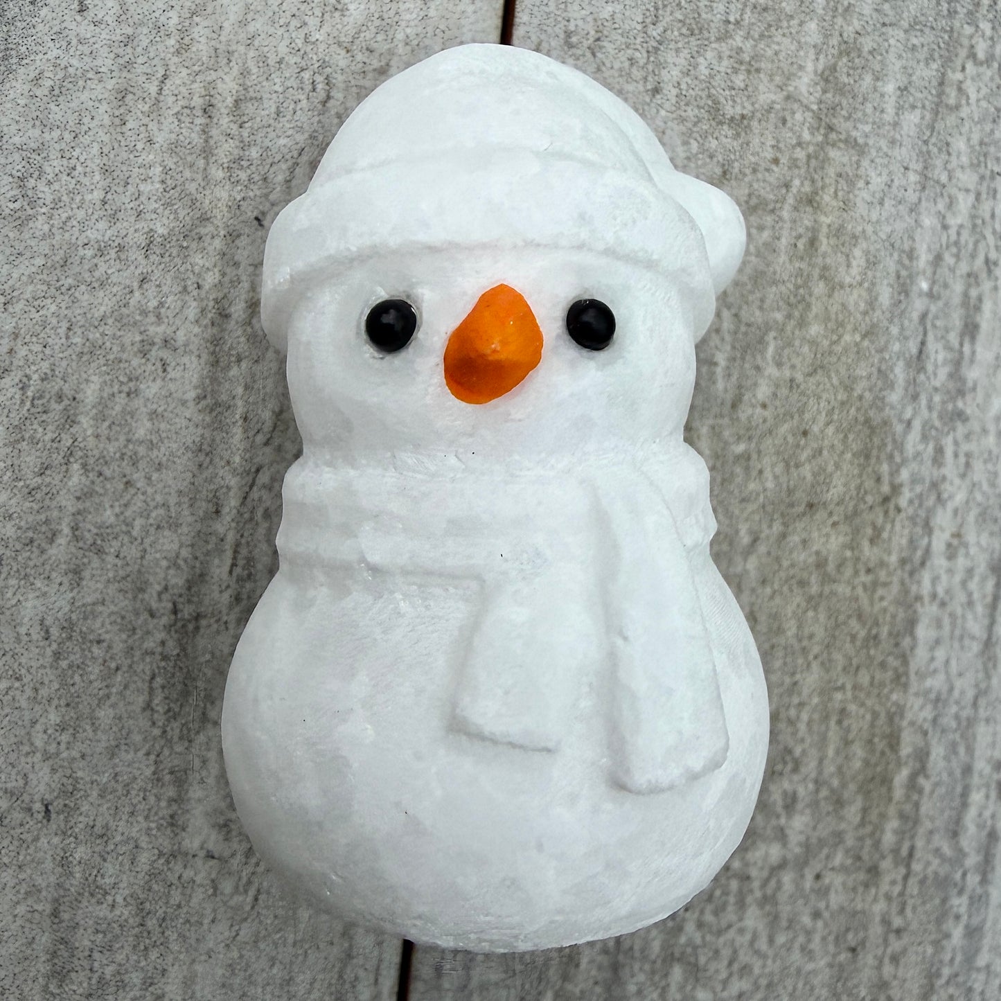 8 PCs 2” Natural Snow Quartz Snowman Crystal Healing Energy