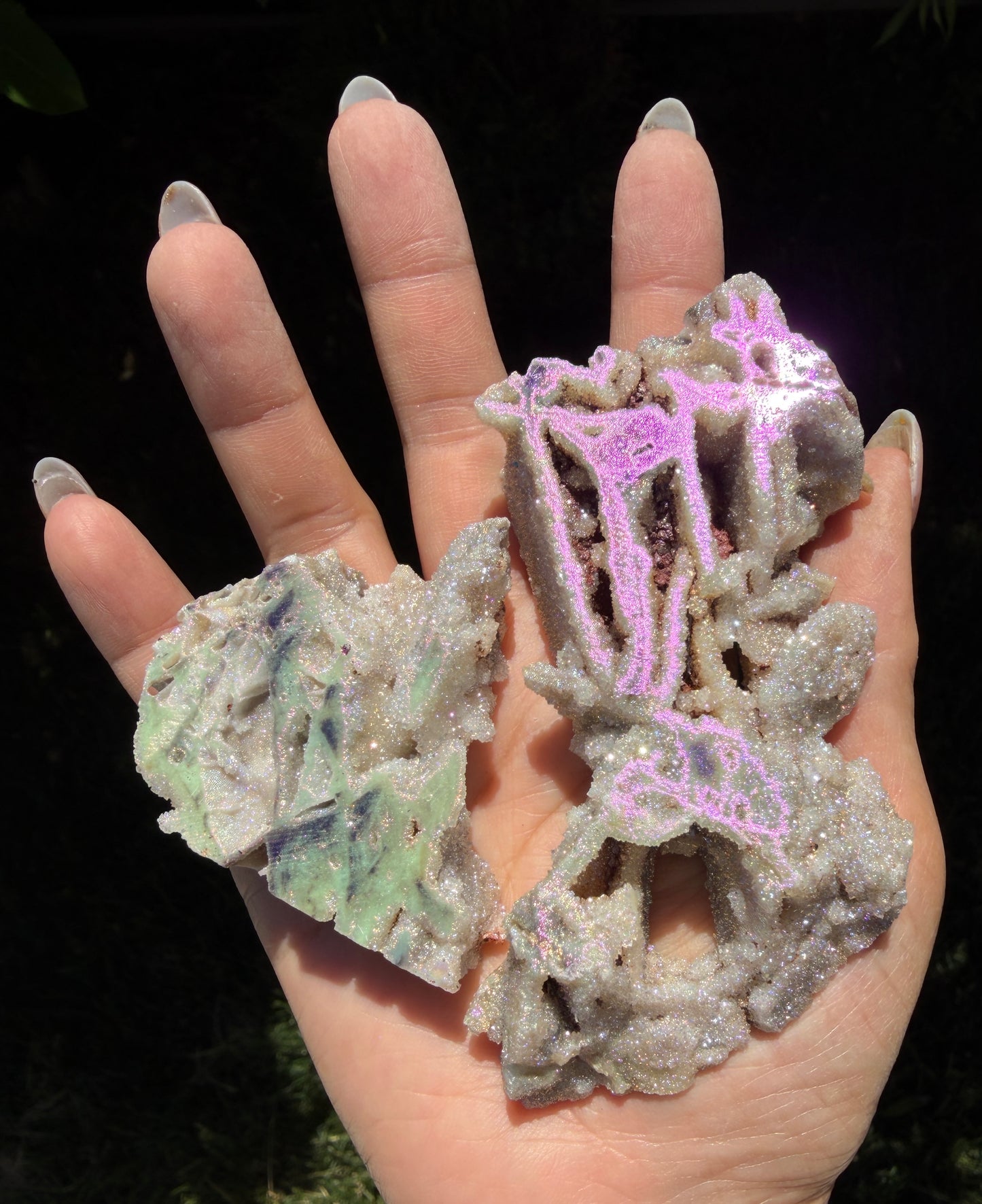 Wholesale Lot 2 lbs Natural Sphalerite Slab Crystal