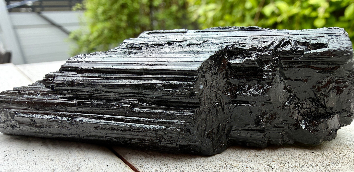 Wholesale Lot 3 lbs Natural Black Tourmaline Rough Crystal