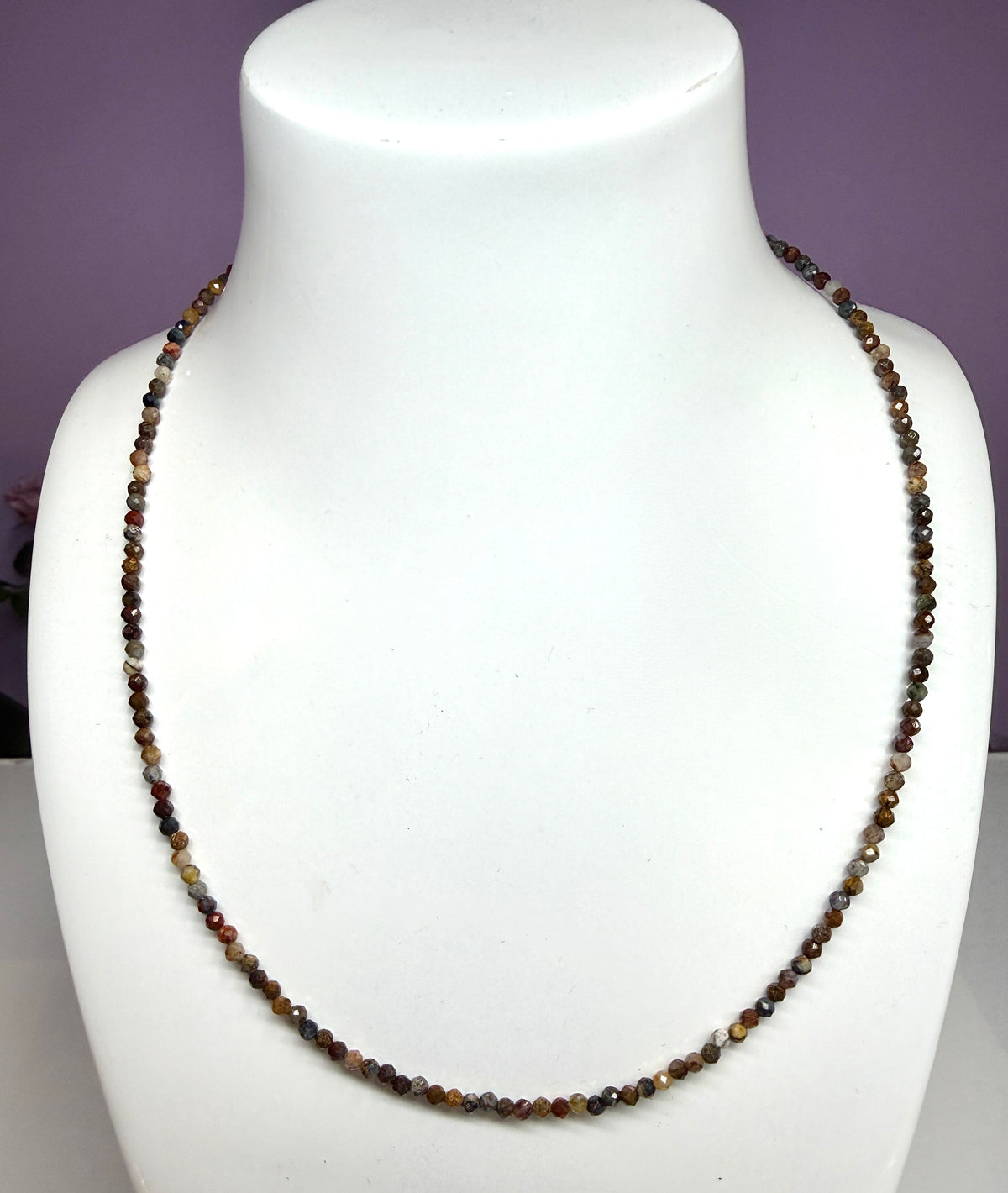 6 PCs 2mm Natural Pietersite Necklaces