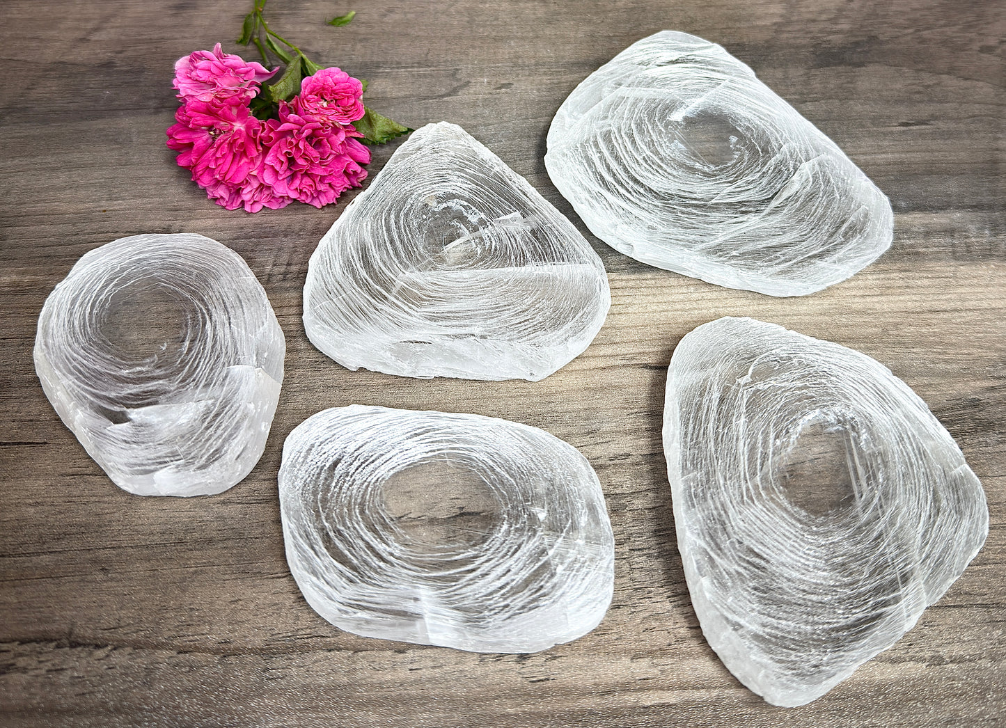 Wholesale Lot 2Lbs Natural Selenite (Gypsum) Rough Crystal Healing Energy