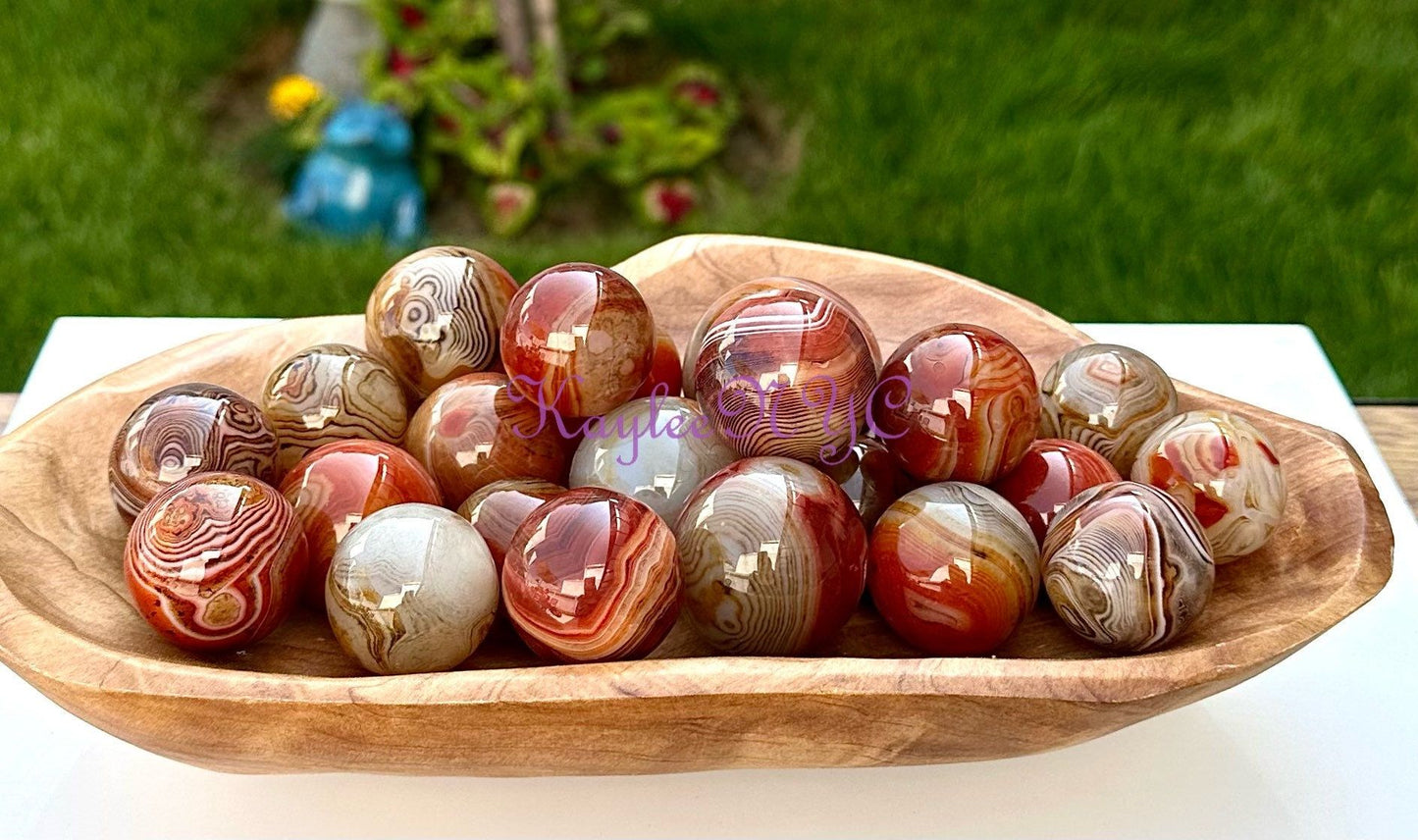 Wholesale Lot 2 Lbs Natural Sardonyx Spheres Crystal Ball Energy Healing