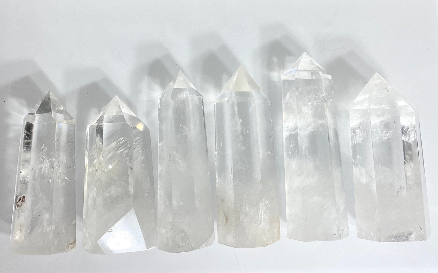 Wholesale Lot 2 lbs Clear Quartz Obelisk Tower Point Crystal Natural Energy