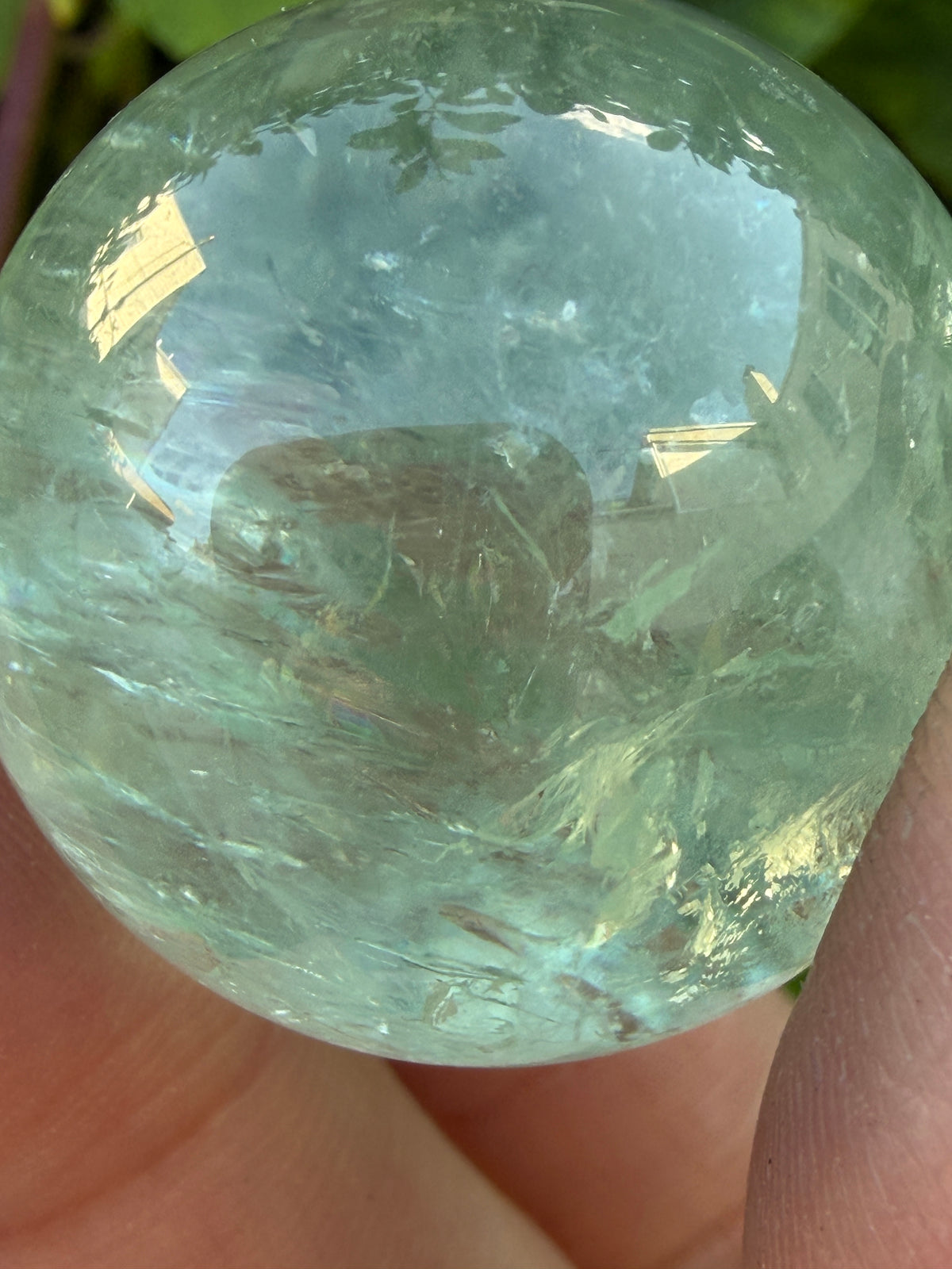 Wholesale 2 lbs Prasiolite aka Green Amethyst Spheres Crystal Ball Energy Healing
