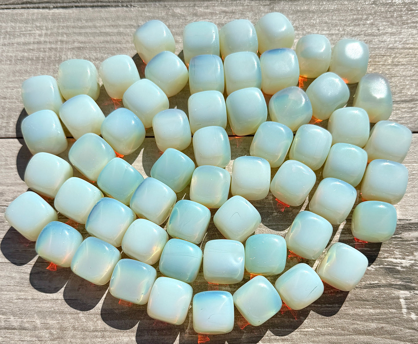 Wholesale Lot 2 lbs Opalite Cube Crystal Healing Energy