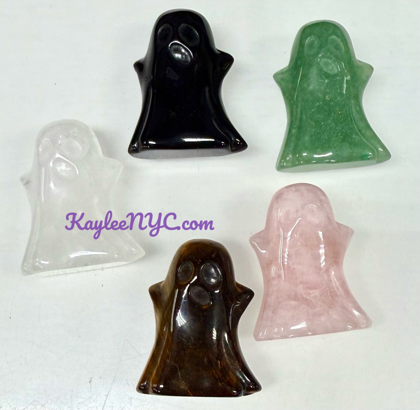 5 PCs 5cm Natural mix Crystals Ghost healing energy
