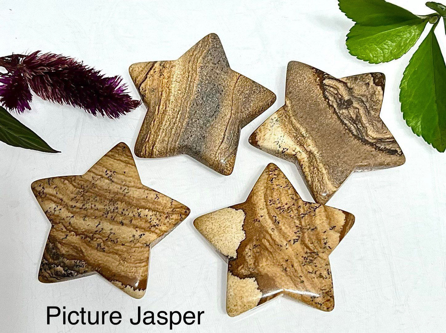 Wholesale Lot 9 Pcs 2” Natural mix Crystal Stars Nice Quality Crystal Healing Energy