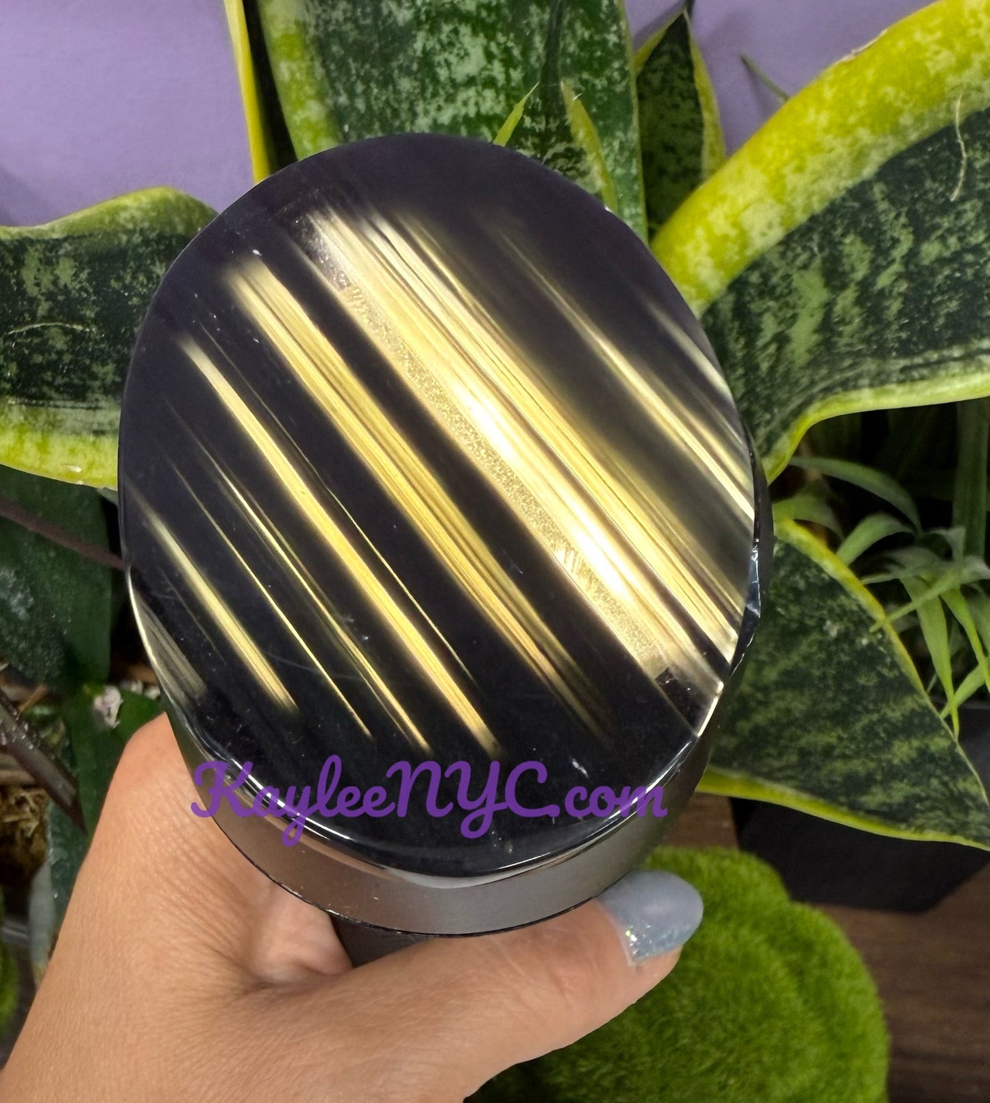 Wholesale 1 Lb Lot Natural Ice Obsidian Palm Stones Crystal Energy
