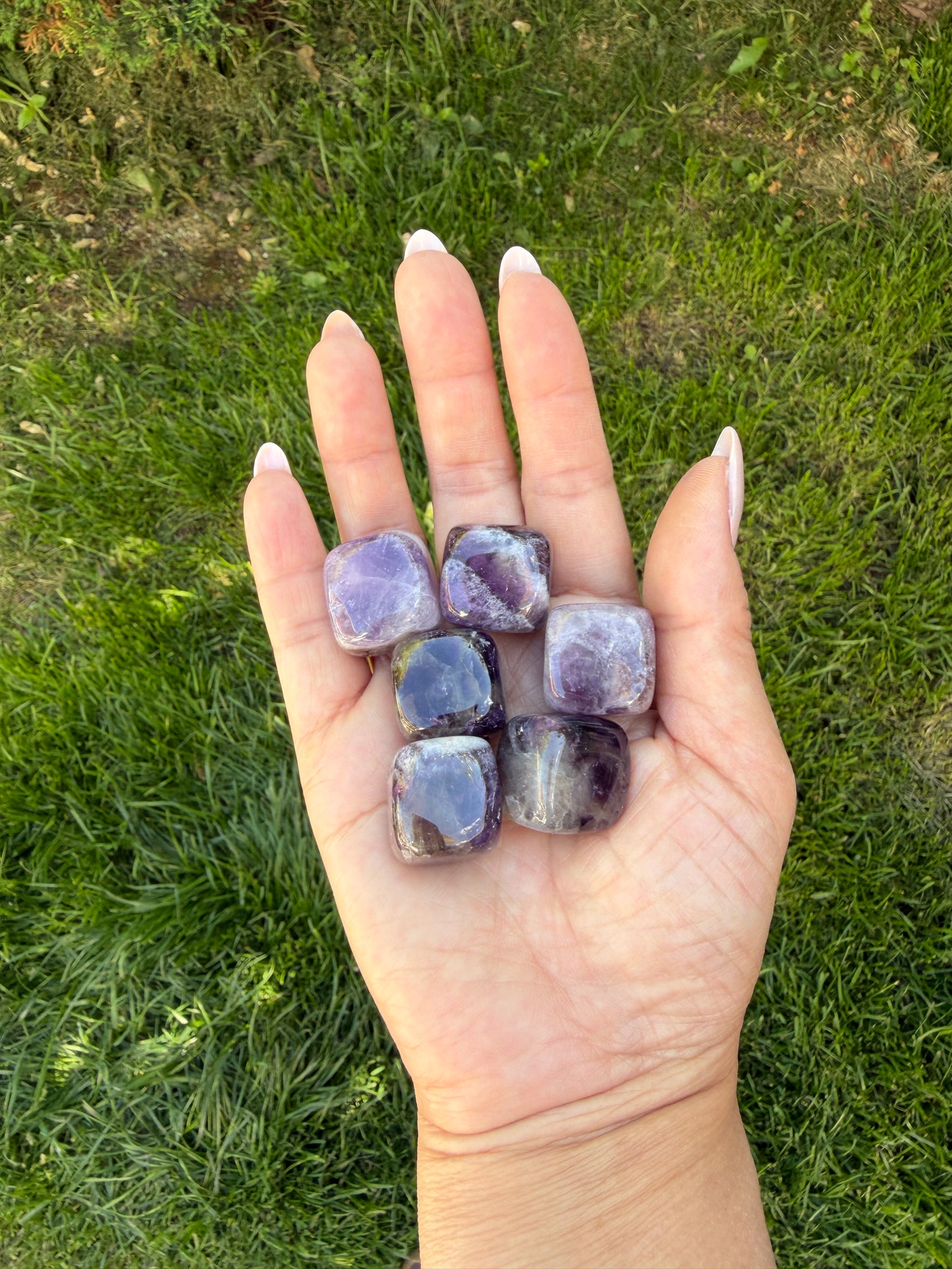 2 lbs Natural Amethyst Cube Crystal Healing Energy