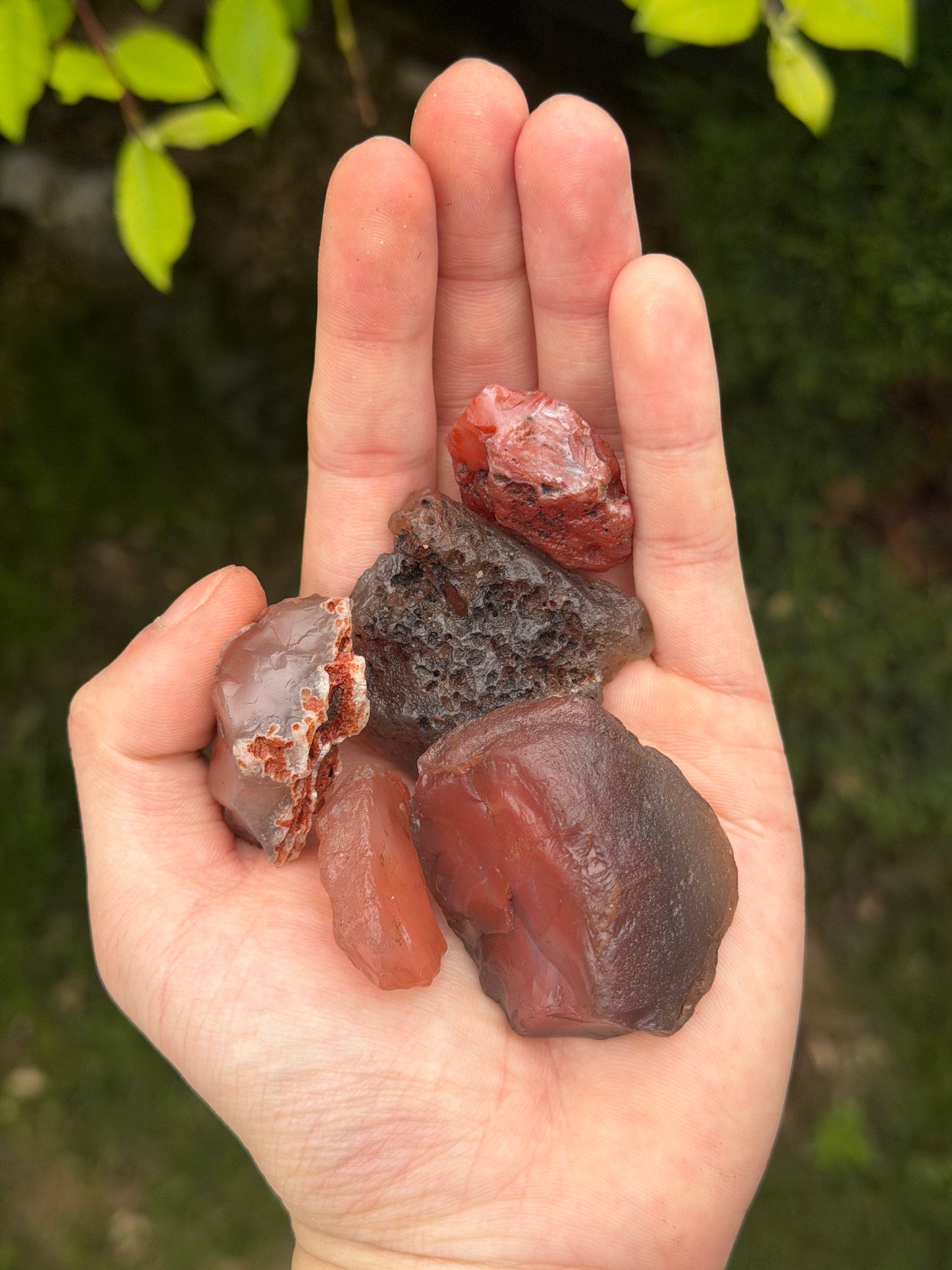 Wholesale Lot 2 Lb Red Agate Crystal Healing Energy Raw