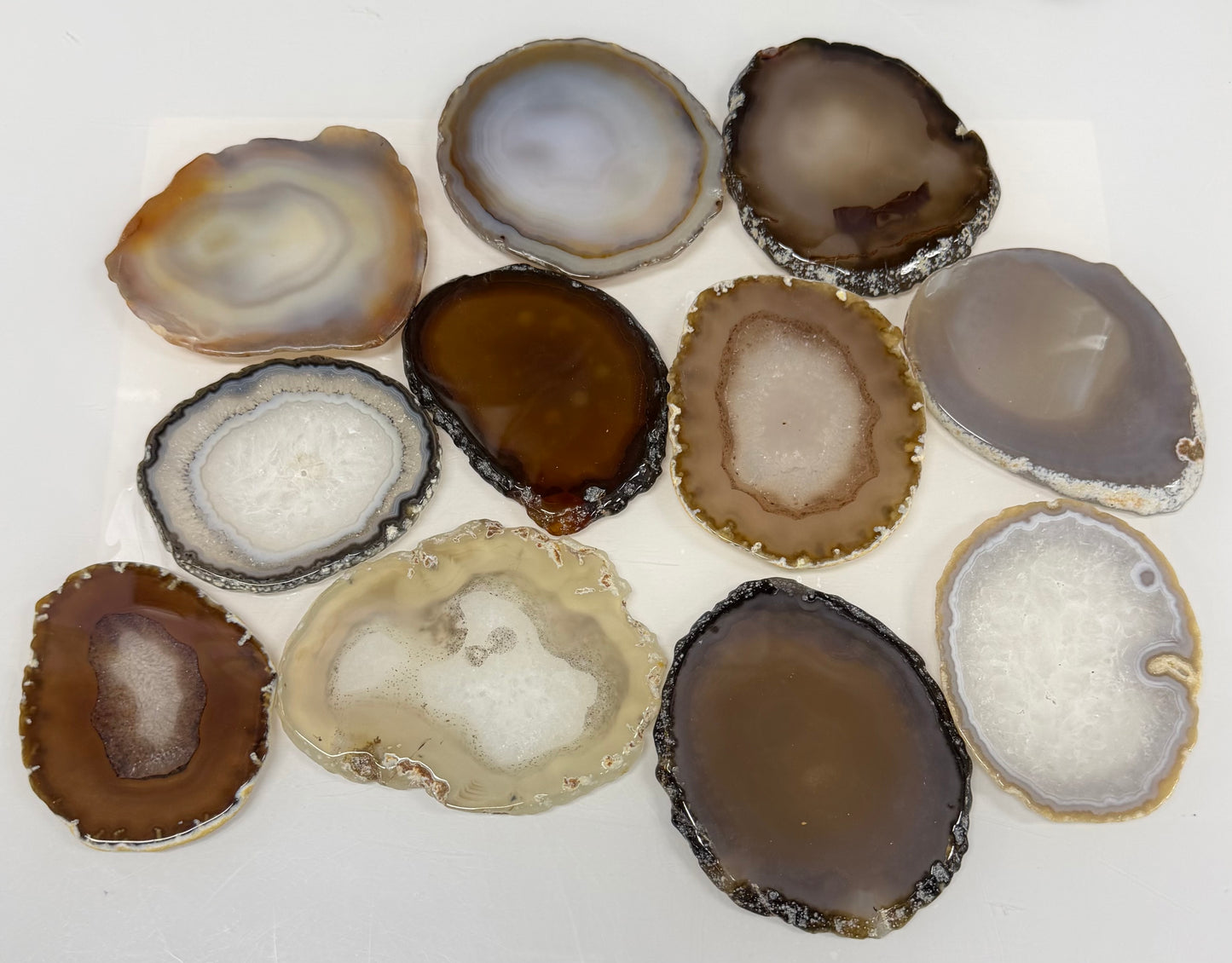 2 lbs Natural Agate Slabs crystal healing energy