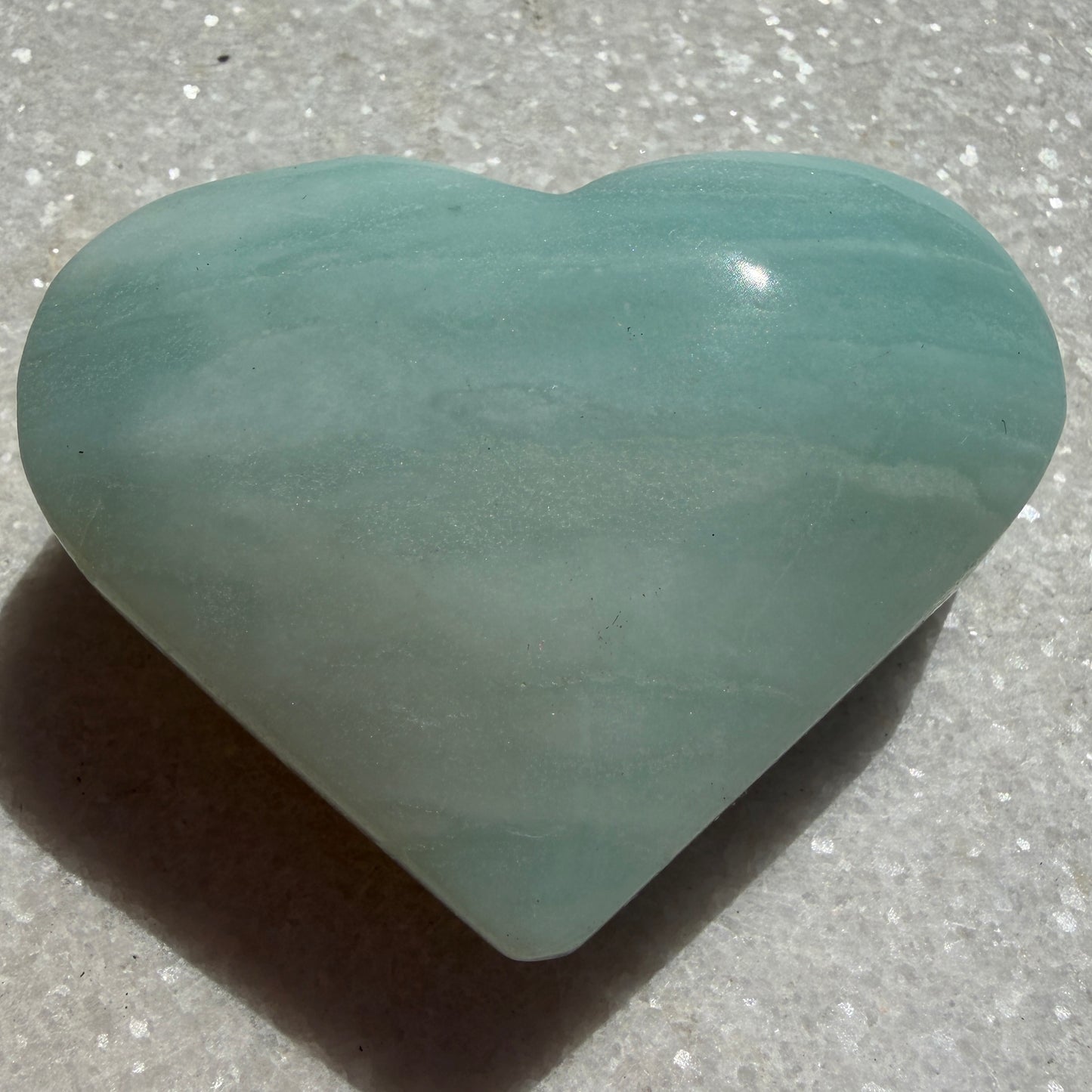 Wholesale Lot – 2 lbs Natural Amazonite Heart Carvings Crystal Healing Energy