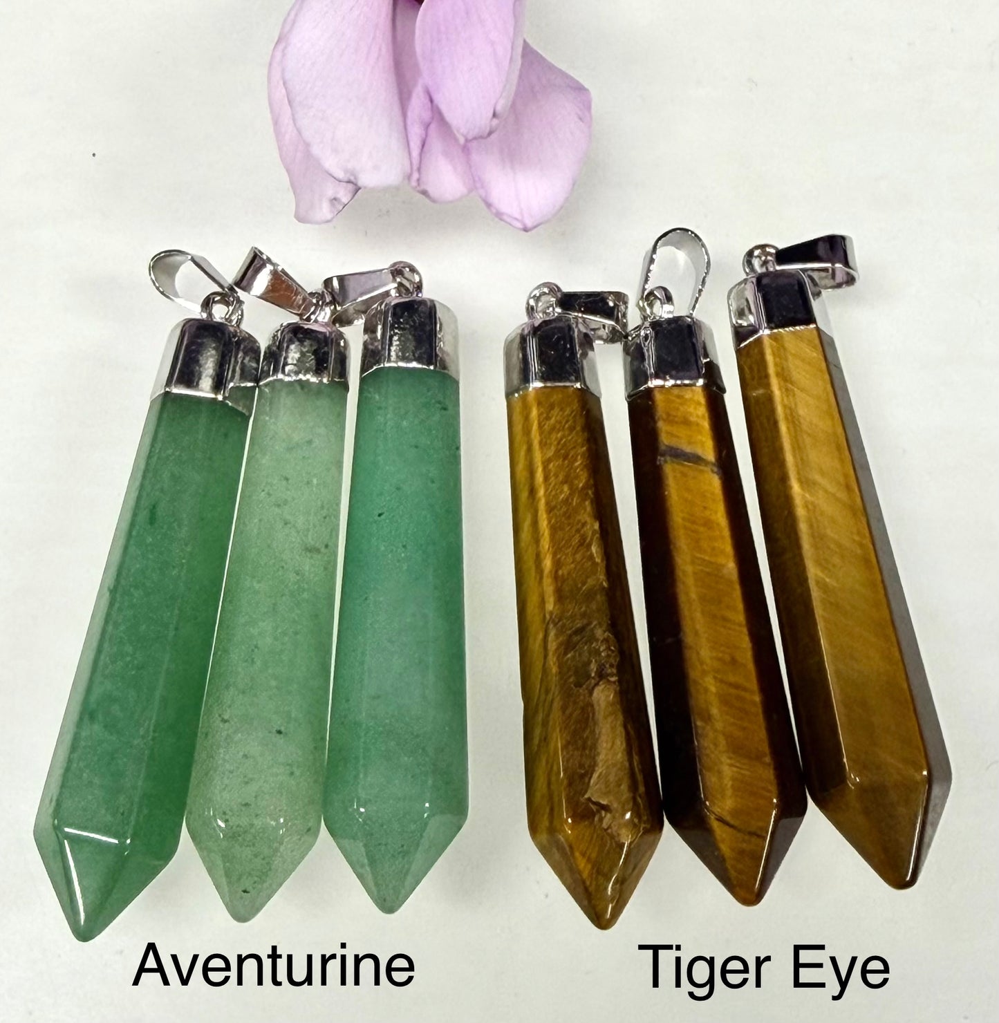 Wholesale Lot 9 Pcs Mix Crystal Pendant Healing Energy