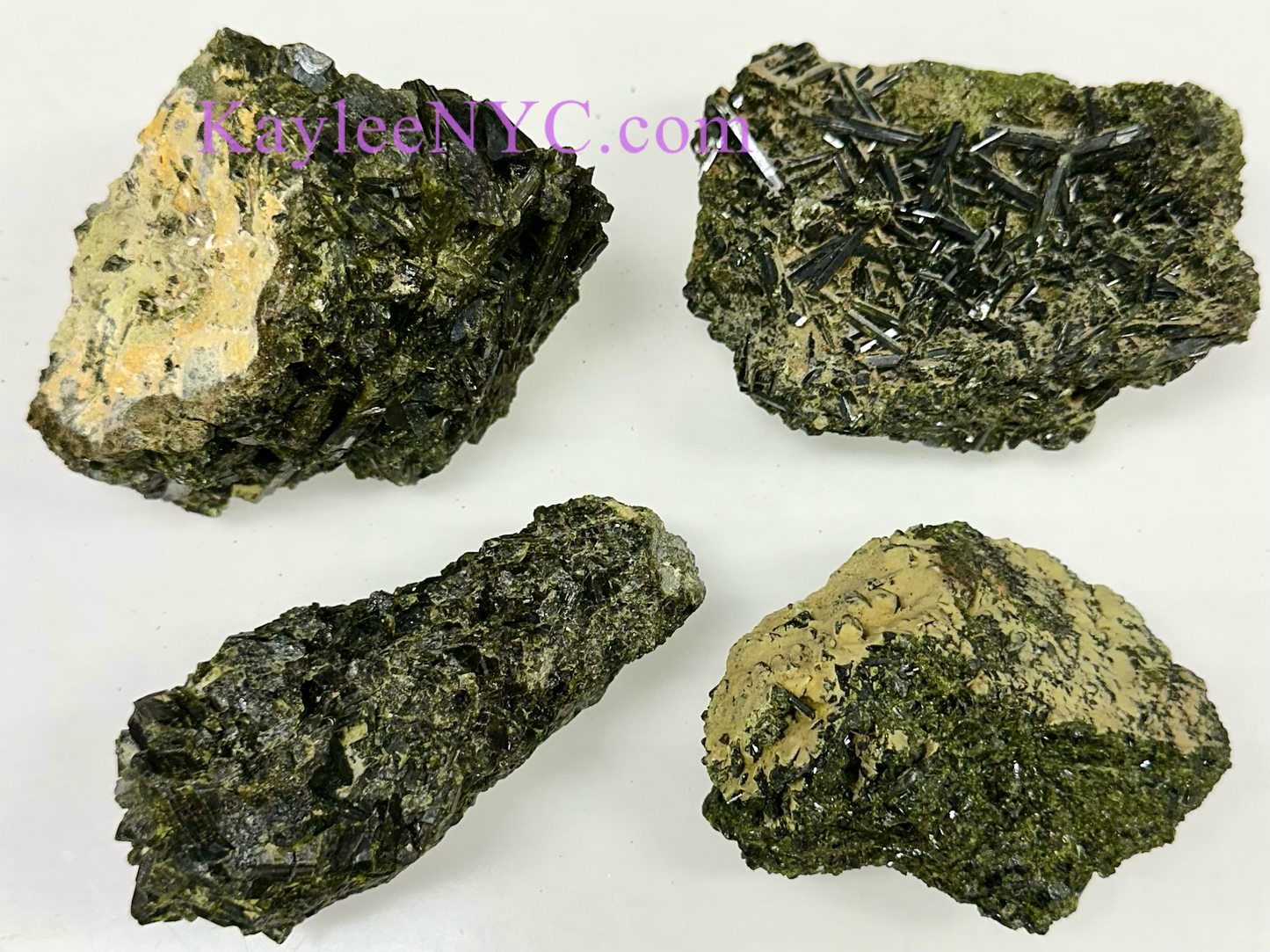 2 lbs Natural Raw Epidote Crystals Healing Energy