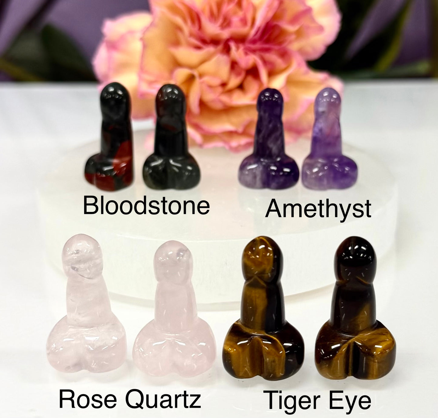 24 PCs 1” Mixed Crystal Mini Peen