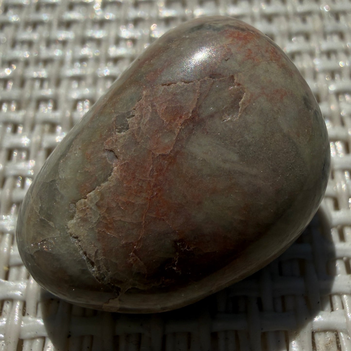 Wholesale Lot – 2 lbs Natural Ocean Jasper Tumbled Crystals – Nice Quality