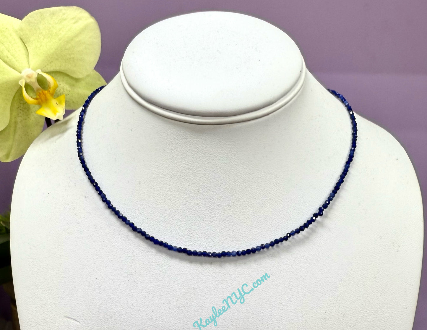 6 PCs 2mm Natural Sodalite Necklaces