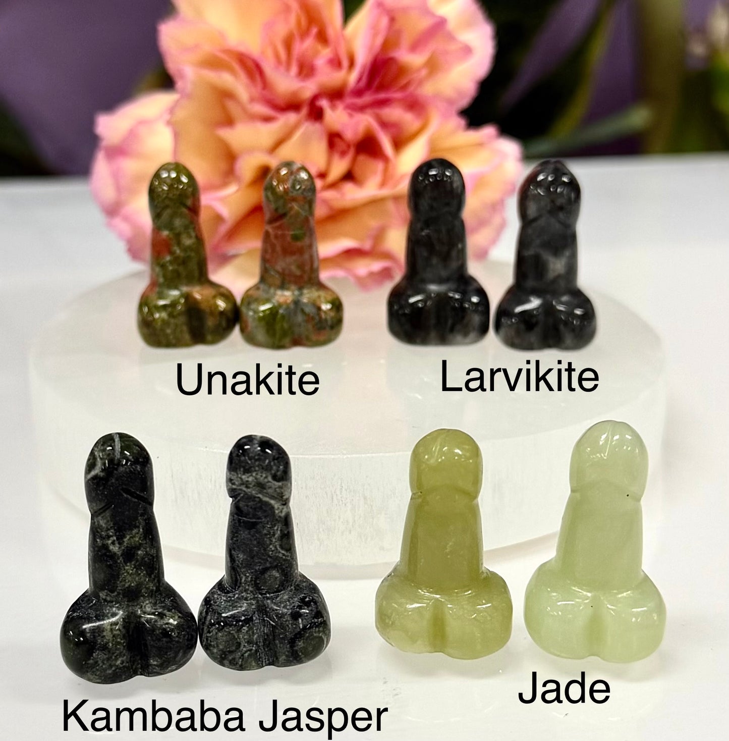 24 PCs 1” Mixed Crystal Mini Peen