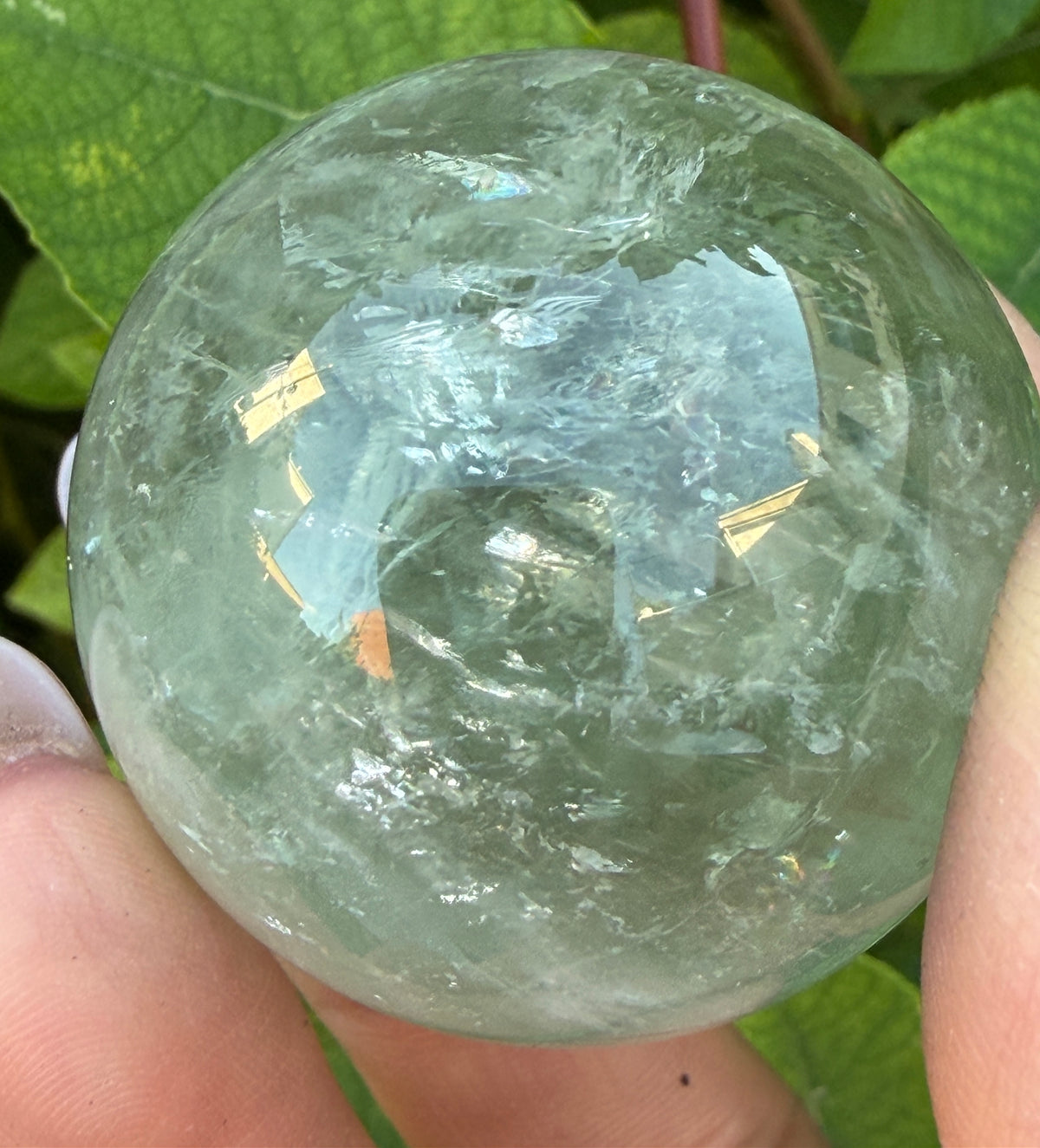Wholesale 2 lbs Prasiolite aka Green Amethyst Spheres Crystal Ball Energy Healing