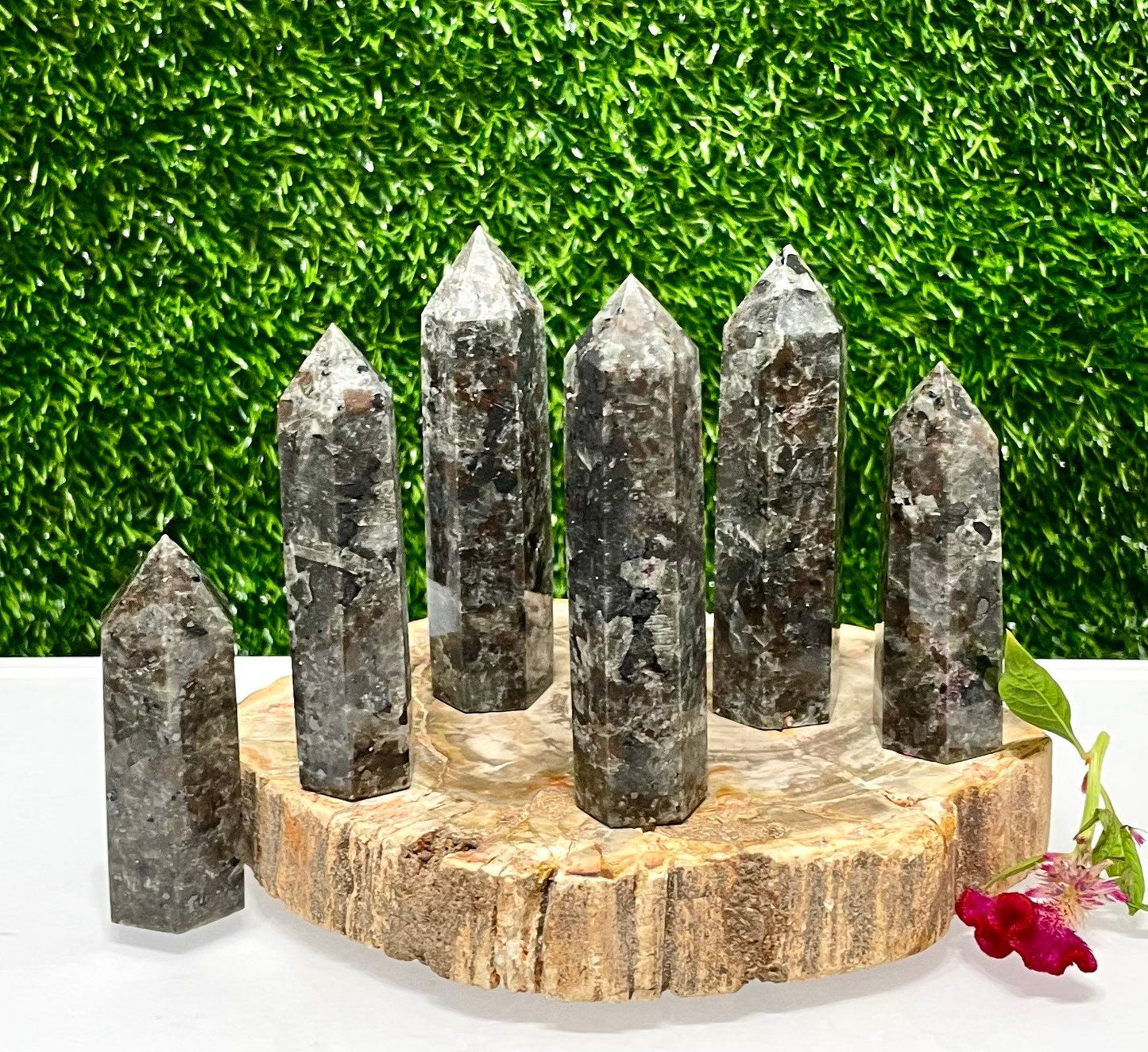 Wholesale Lot 1 Lb Natural Emberlite Aka Yooperlite Obelisk Tower Point Crystal Healing Energy