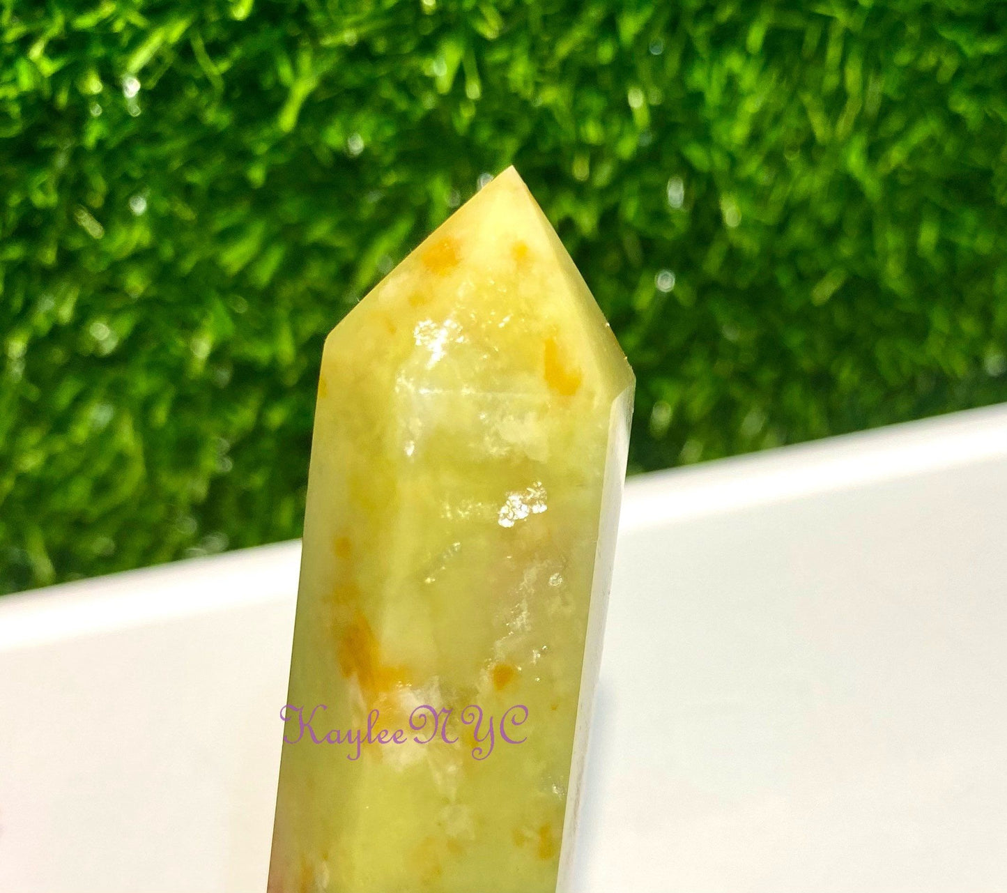 Wholesale Lot 1 lb Natural Green Opal obelisk Tower Point Crystal Healing Energy