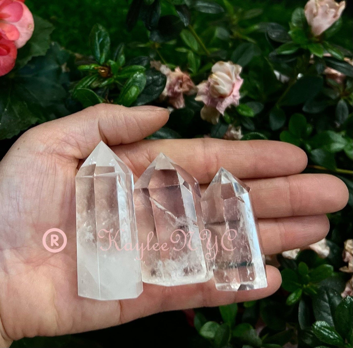 Wholesale Lot 1 Lb Natural Clear Quartz Obelisk Tower Point Crystal Energy