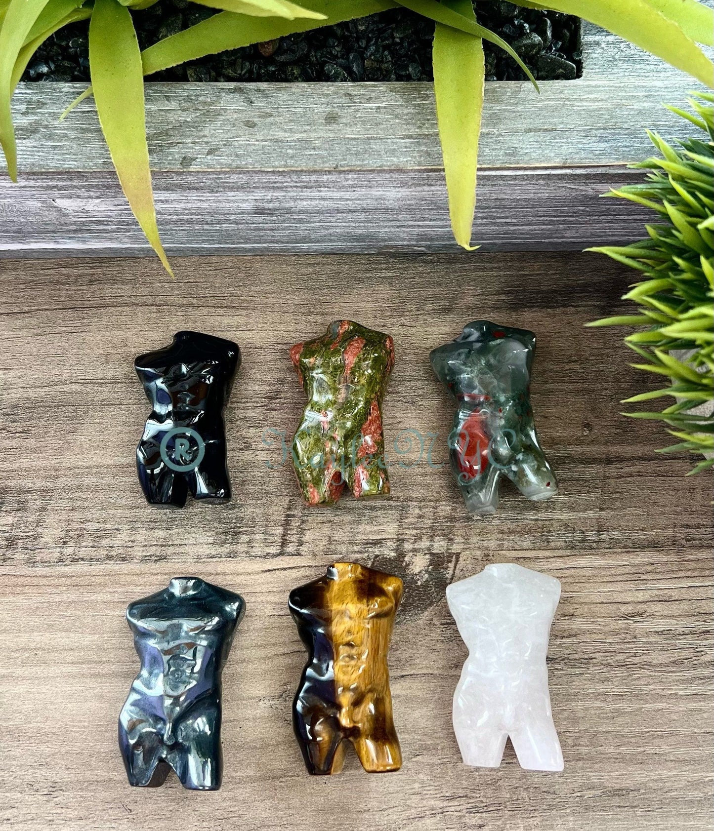 Wholesale Lot 6 Pcs 2” Natural Mix Crystal Male Model Nice Quality Healing Energy